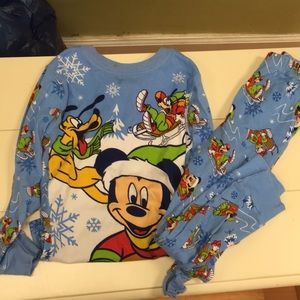 Disney Mickey and Friends PJs, size 6, used